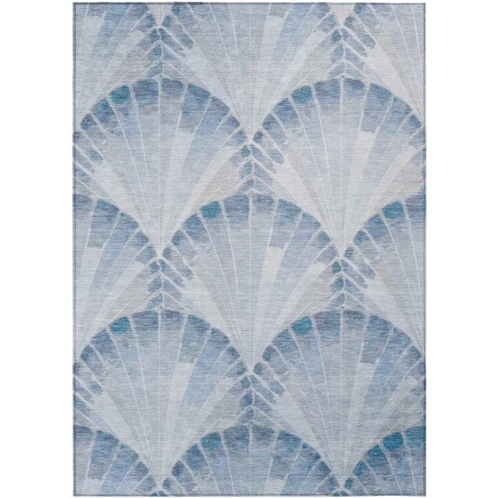 Addison Rugs Chantille Blue ACN2401 9ft. x 12ft. Rect. Rug