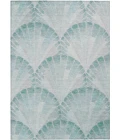 Addison Rugs Chantille Teal ACN2401 5ft. x 7ft.6in. Rect. Rug