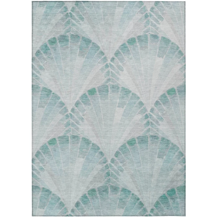 Addison Rugs Chantille Teal ACN2401 5ft. x 7ft.6in. Rect. Rug