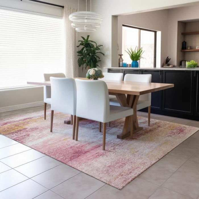 Addison Rugs Chantille Pink ACN2402 9ft. x 12ft. Rect. Rug
