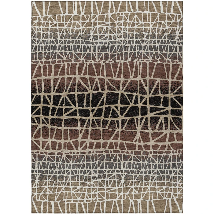 Addison Rugs Chantille Brown ACN2404 8ft. x 10ft. Rect. Rug