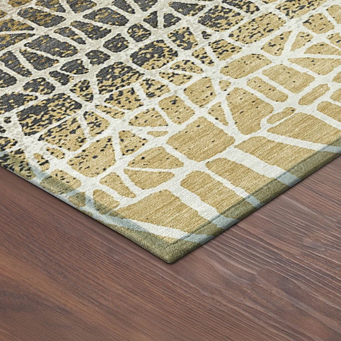 Addison Rugs Chantille Gold ACN2404 8ft. x 10ft. Rect. Rug