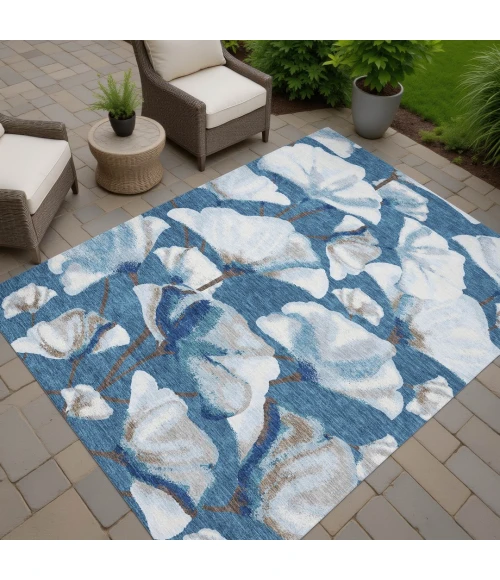 Addison Rugs Chantille Blue ACN2405 9ft. x 12ft. Rect. Rug