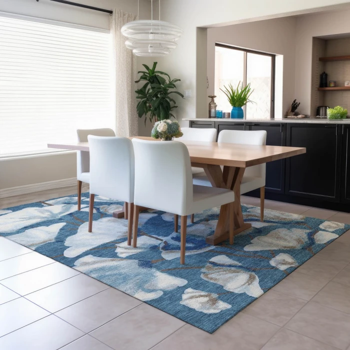 Addison Rugs Chantille Blue ACN2405 5ft. x 7ft.6in. Rect. Rug