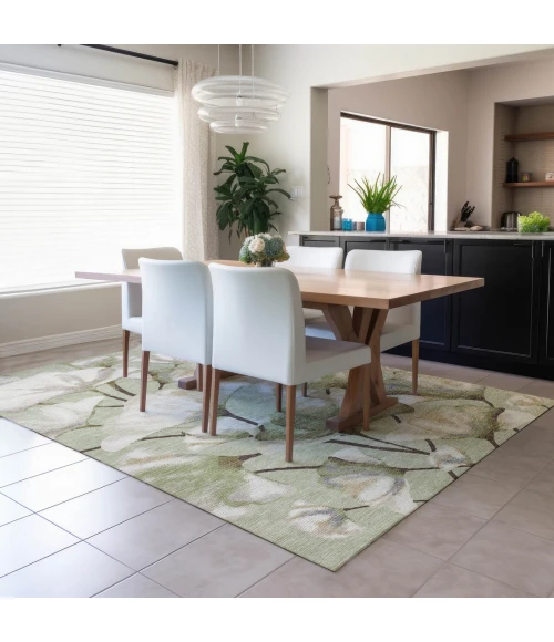 Addison Rugs Chantille Green ACN2405 8ft. x 10ft. Rect. Rug