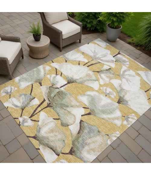 Addison Rugs Chantille Gold ACN2405 8ft. x 10ft. Rect. Rug