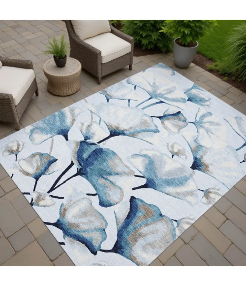 Addison Rugs Chantille Blue ACN2405 8ft. x 10ft. Rect. Rug