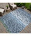 Addison Rugs Chantille Blue ACN2406 9ft. x 12ft. Rect. Rug