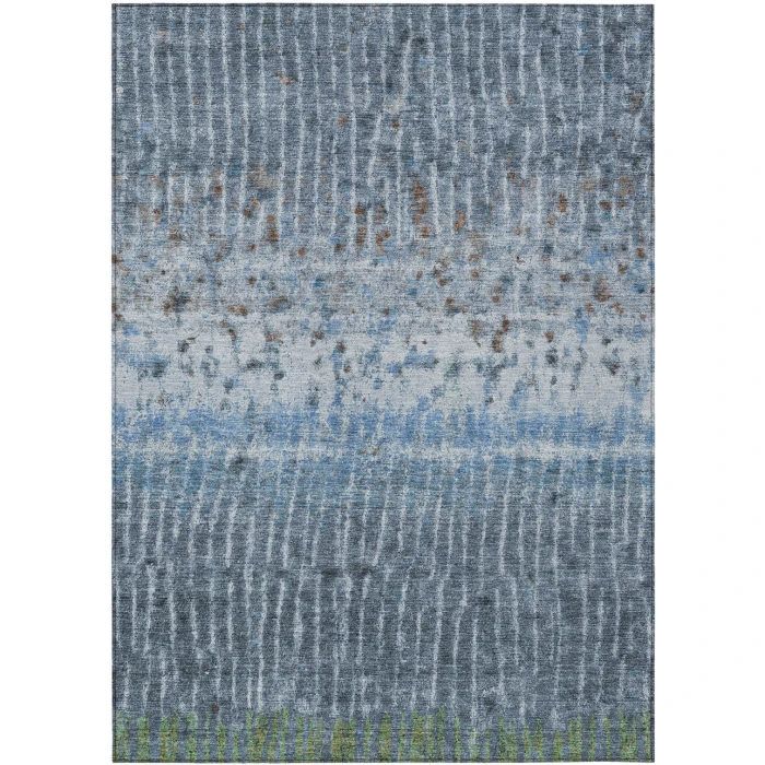 Addison Rugs Chantille Blue ACN2406 9ft. x 12ft. Rect. Rug
