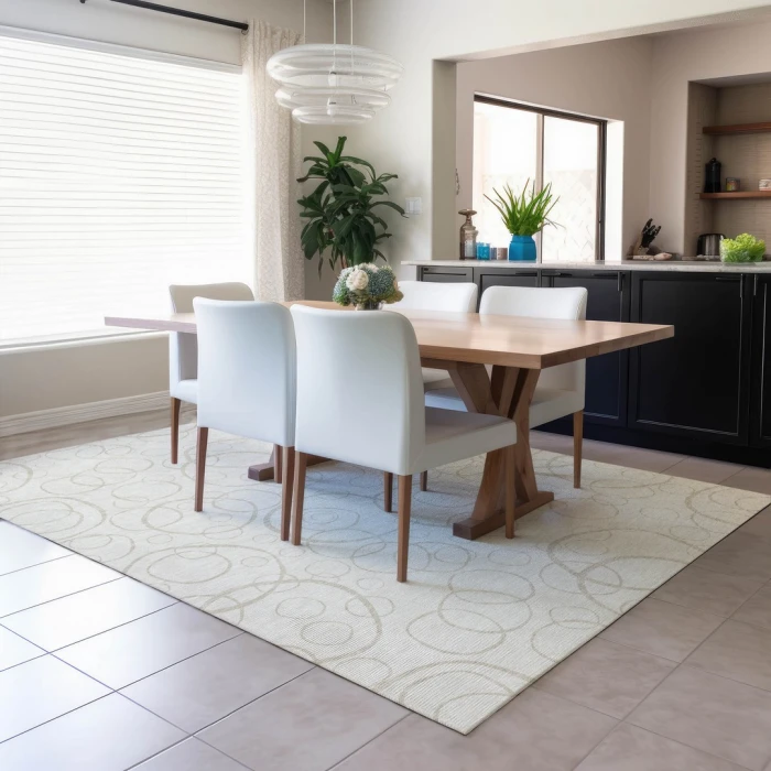 Addison Rugs Chantille Ivory ACN2407 5ft. x 7ft.6in. Rect. Rug