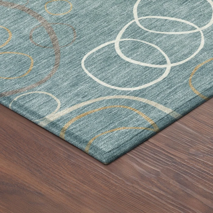 Addison Rugs Chantille Teal ACN2408 8ft. x 10ft. Rect. Rug