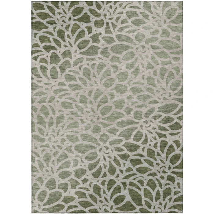 Addison Rugs Chantille Green ACN2412 9ft. x 12ft. Rect. Rug