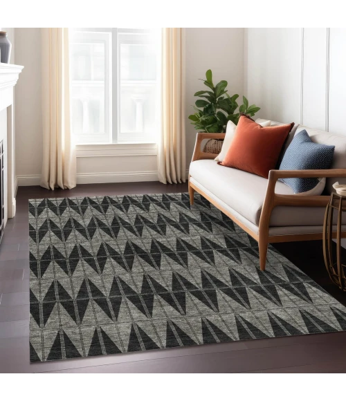 Addison Rugs Chantille Black ACN2415 8ft. x 10ft. Rect. Rug