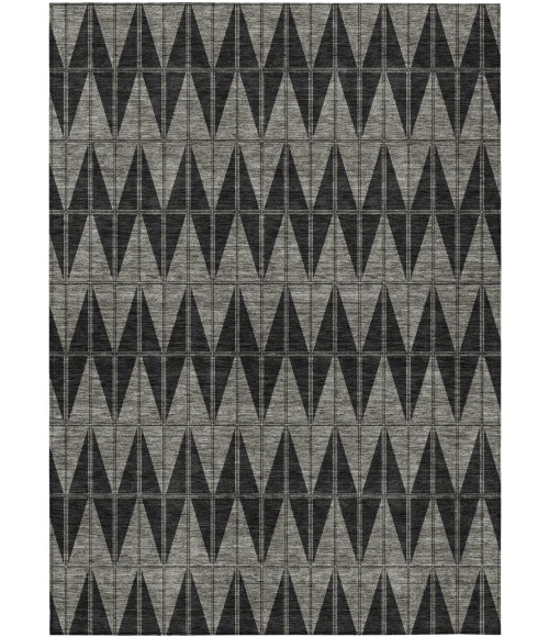 Addison Rugs Chantille Black ACN2415 8ft. x 10ft. Rect. Rug
