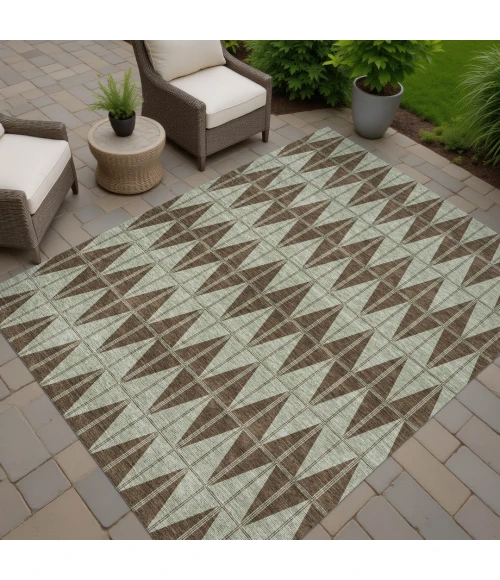 Addison Rugs Chantille Brown ACN2415 8ft. x 10ft. Rect. Rug
