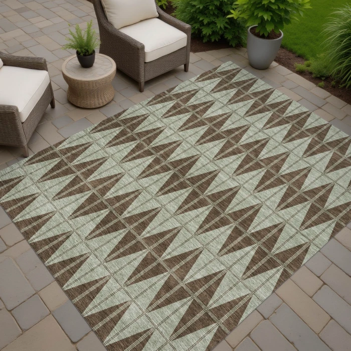 Addison Rugs Chantille Brown ACN2415 5ft. x 7ft.6in. Rect. Rug