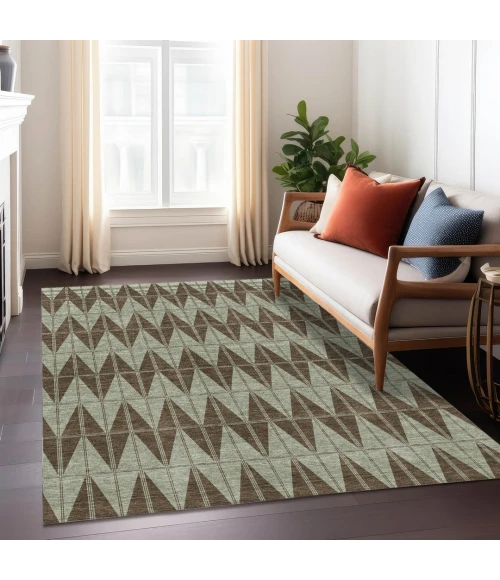 Addison Rugs Chantille Brown ACN2415 8ft. x 10ft. Rect. Rug