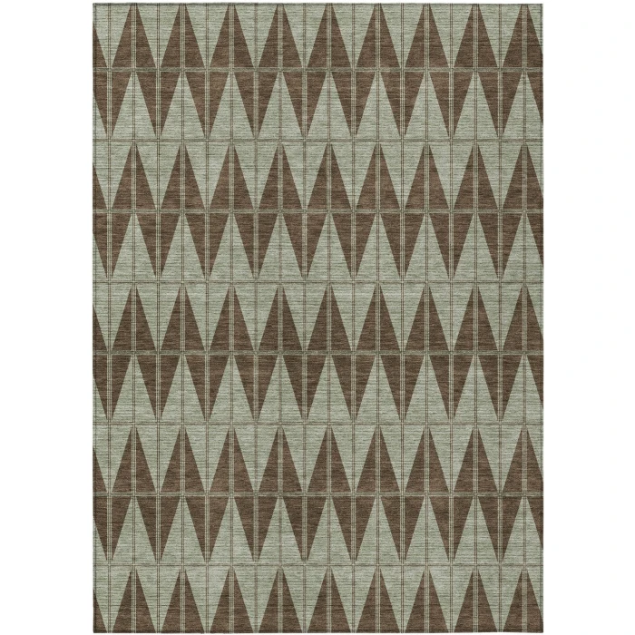 Addison Rugs Chantille Brown ACN2415 5ft. x 7ft.6in. Rect. Rug