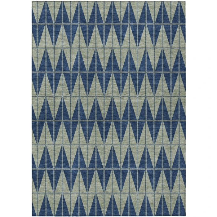 Addison Rugs Chantille Blue ACN2415 5ft. x 7ft.6in. Rect. Rug