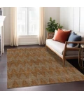 Addison Rugs Chantille Orange ACN2415 8ft. x 10ft. Rect. Rug