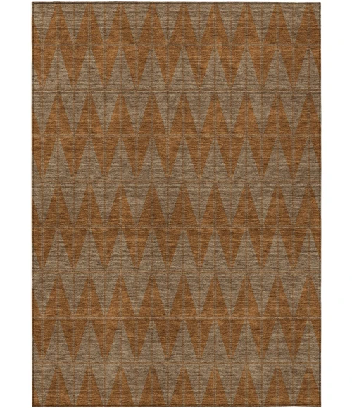 Addison Rugs Chantille Orange ACN2415 8ft. x 10ft. Rect. Rug