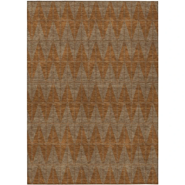 Addison Rugs Chantille Orange ACN2415 5ft. x 7ft.6in. Rect. Rug