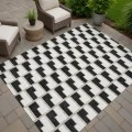 Addison Rugs Chantille Black ACN2416 8ft. x 10ft. Rect. Rug
