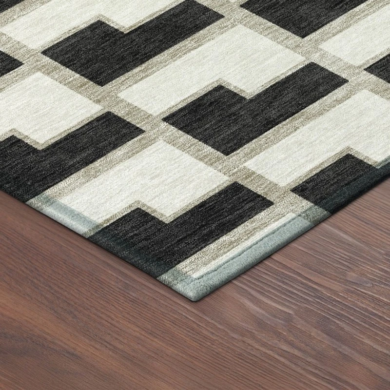 Addison Rugs Chantille Black ACN2416 8ft. x 10ft. Rect. Rug