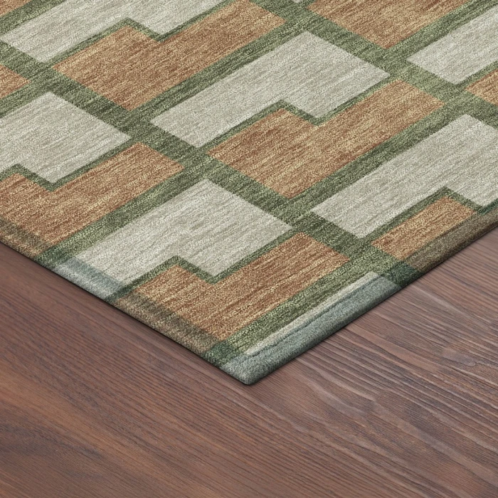 Addison Rugs Chantille Orange ACN2416 5ft. x 7ft.6in. Rect. Rug