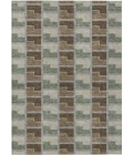 Addison Rugs Chantille Brown ACN2417 8ft. x 10ft. Rect. Rug