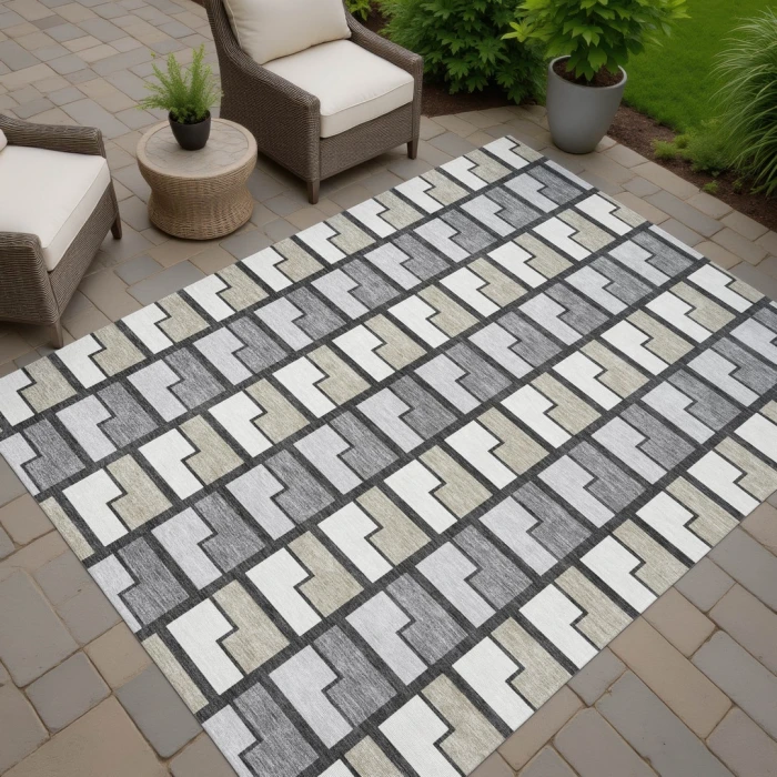 Addison Rugs Chantille Ivory ACN2417 8ft. x 10ft. Rect. Rug