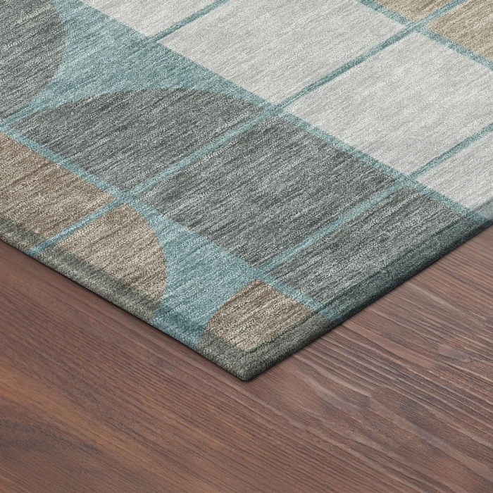 Addison Rugs Chantille Teal ACN2418 8ft. x 10ft. Rect. Rug