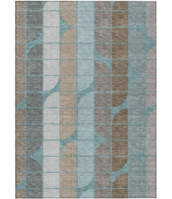 Addison Rugs Chantille Teal ACN2418 8ft. x 10ft. Rect. Rug