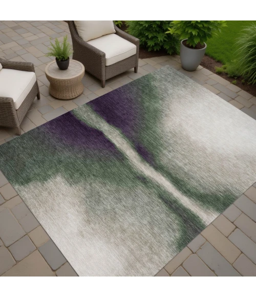 Addison Rugs Chantille Green ACN2419 8ft. x 10ft. Rect. Rug
