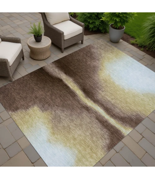 Addison Rugs Chantille Brown ACN2419 5ft. x 7ft.6in. Rect. Rug