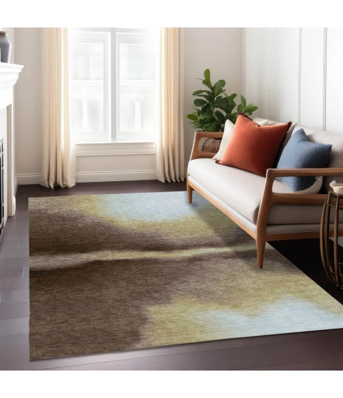 Addison Rugs Chantille Brown ACN2419 5ft. x 7ft.6in. Rect. Rug