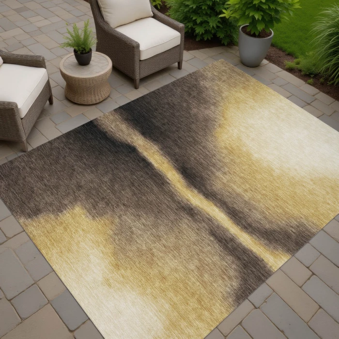 Addison Rugs Chantille Gold ACN2419 5ft. x 7ft.6in. Rect. Rug