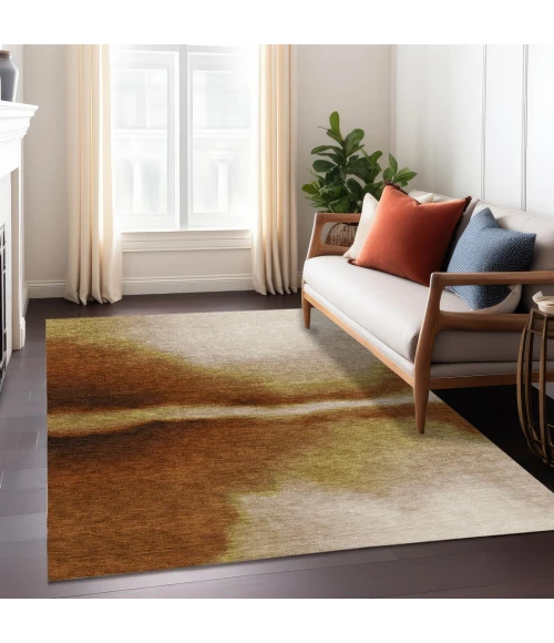 Addison Rugs Chantille Orange ACN2419 8ft. x 10ft. Rect. Rug