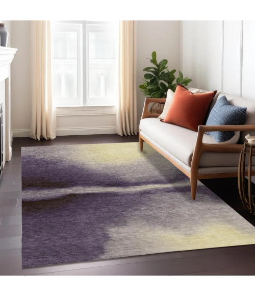 Addison Rugs Chantille Purple ACN2419 8ft. x 10ft. Rect. Rug