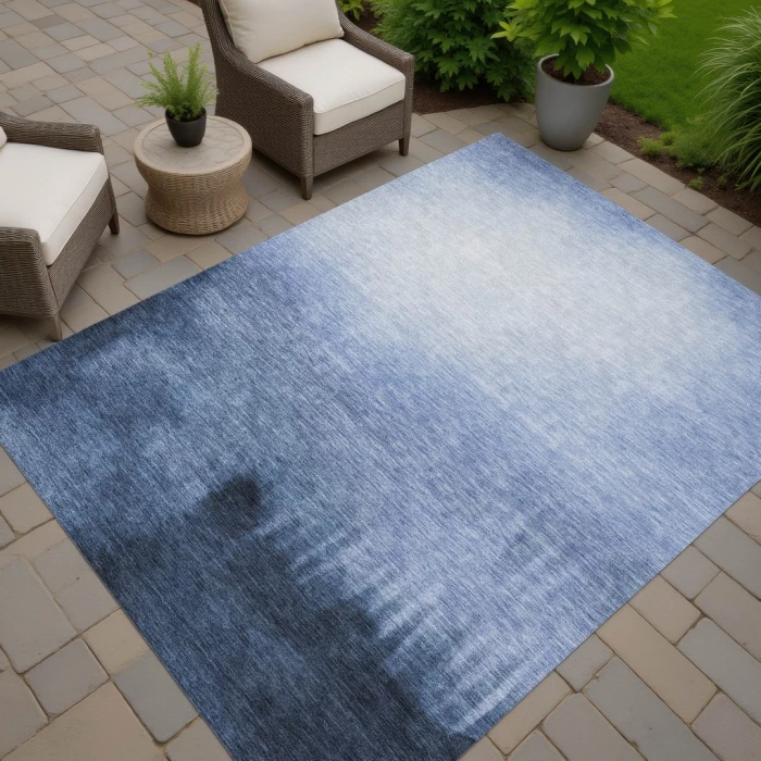 Addison Rugs Chantille Blue ACN2420 9ft. x 12ft. Rect. Rug