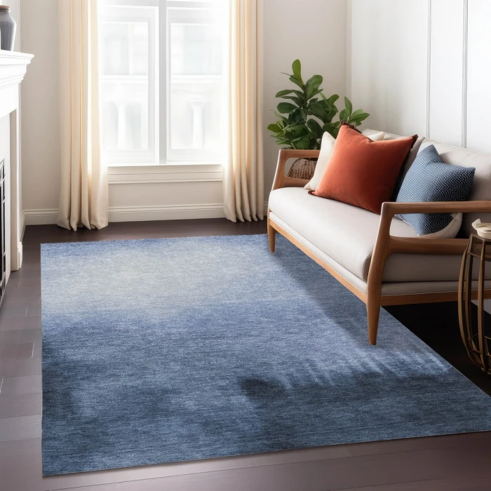 Addison Rugs Chantille Blue ACN2420 9ft. x 12ft. Rect. Rug