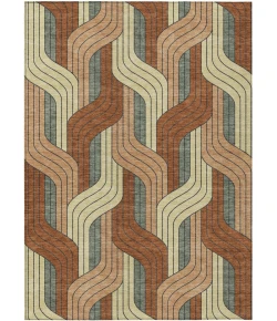 Addison Rugs Chantille Orange ACN2422 5ft. x 7ft.6in. Rect. Rug