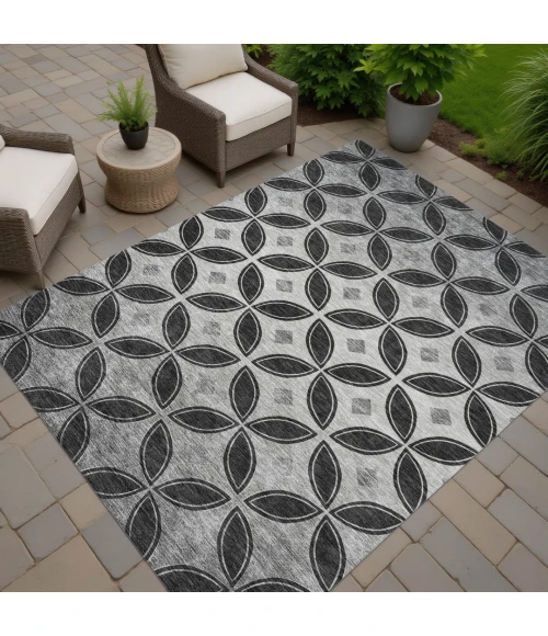 Addison Rugs Chantille Black ACN2423 9ft. x 12ft. Rect. Rug
