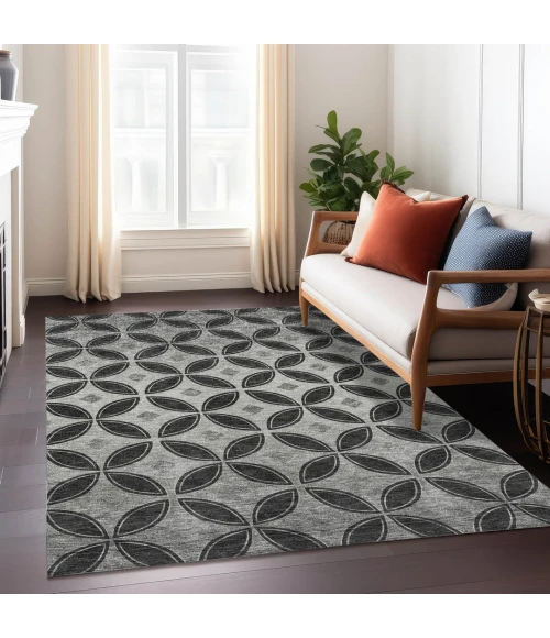 Addison Rugs Chantille Black ACN2423 9ft. x 12ft. Rect. Rug