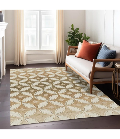 Addison Rugs Chantille Orange ACN2423 9ft. x 12ft. Rect. Rug