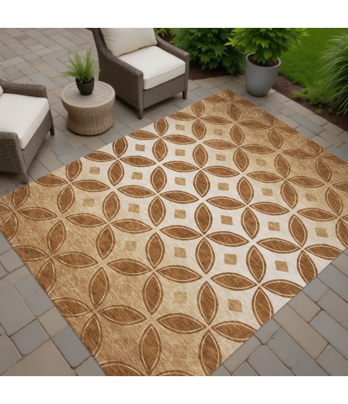 Addison Rugs Chantille Orange ACN2423 8ft. x 10ft. Rect. Rug