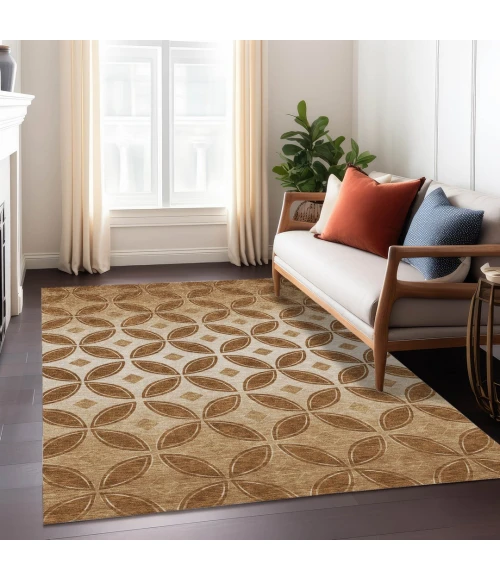 Addison Rugs Chantille Orange ACN2423 8ft. x 10ft. Rect. Rug