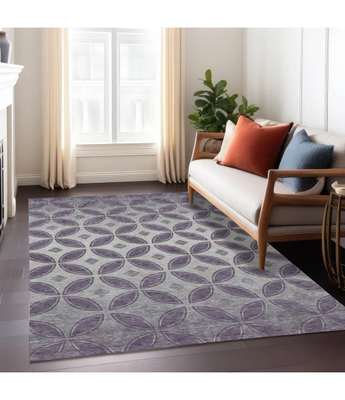 Addison Rugs Chantille Purple ACN2423 8ft. x 10ft. Rect. Rug