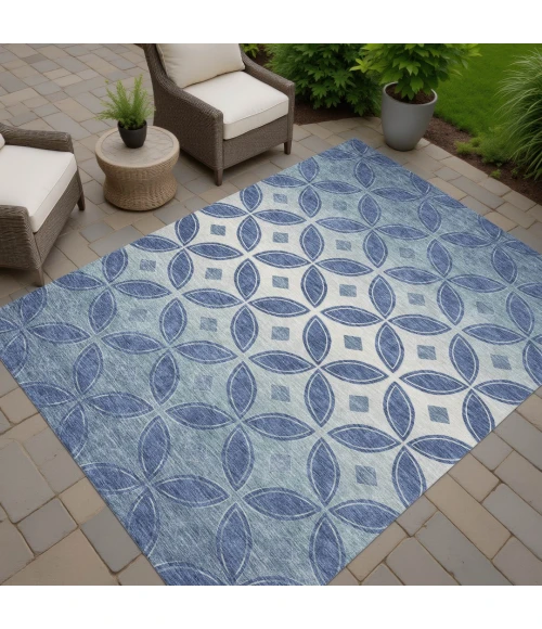 Addison Rugs Chantille Teal ACN2423 8ft. x 10ft. Rect. Rug
