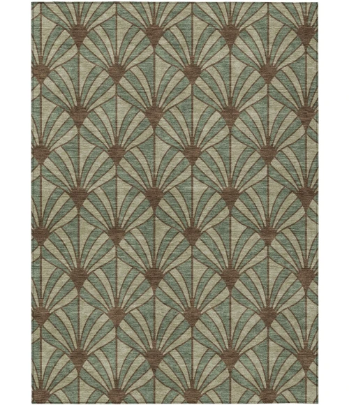 Addison Rugs Chantille Green ACN2426 5ft. x 7ft.6in. Rect. Rug